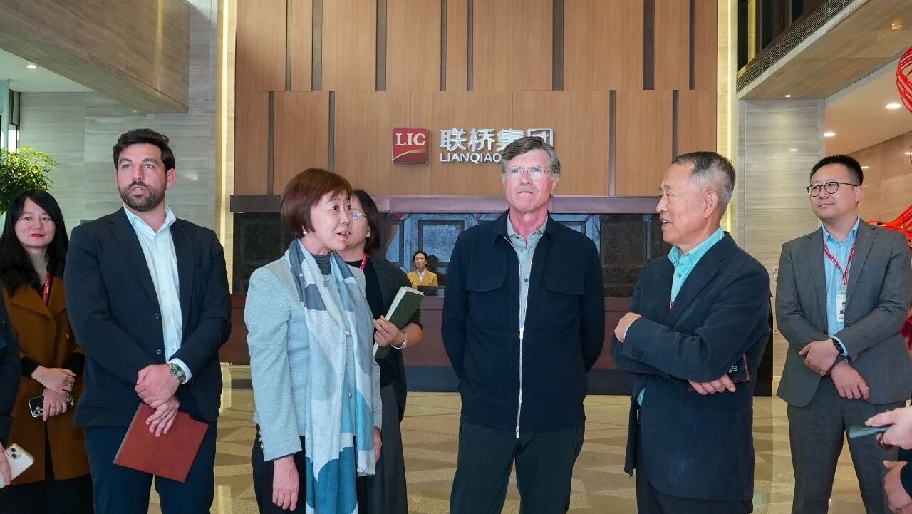 國際紡織制造商聯合會(ITMF)主席Mr. Juan Parés一行到訪聯橋集團