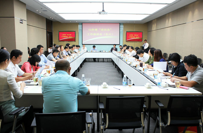 山東省“走出去”工作座談會在聯橋集團舉行