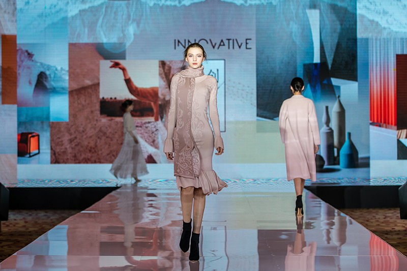 “創意 · 跨越 國家毛衫紗線資源共享平臺啟動儀式”在威海聯橋集團盛裝啟幕(圖37)